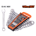 542062-طقم مفتاح بلدي مشرشر 12ق بالبوصه 1/4"- 15/16"